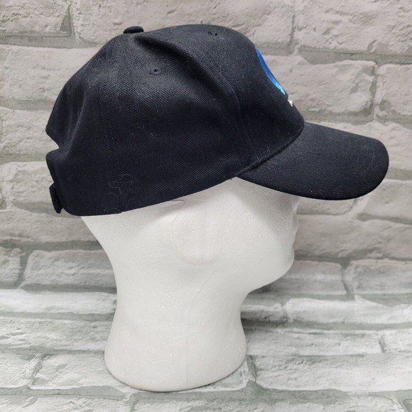 Mopar Hat Corduroy Strapback Cap Black Embroidered Dodge Hemi SRT - Picture 3 of 7